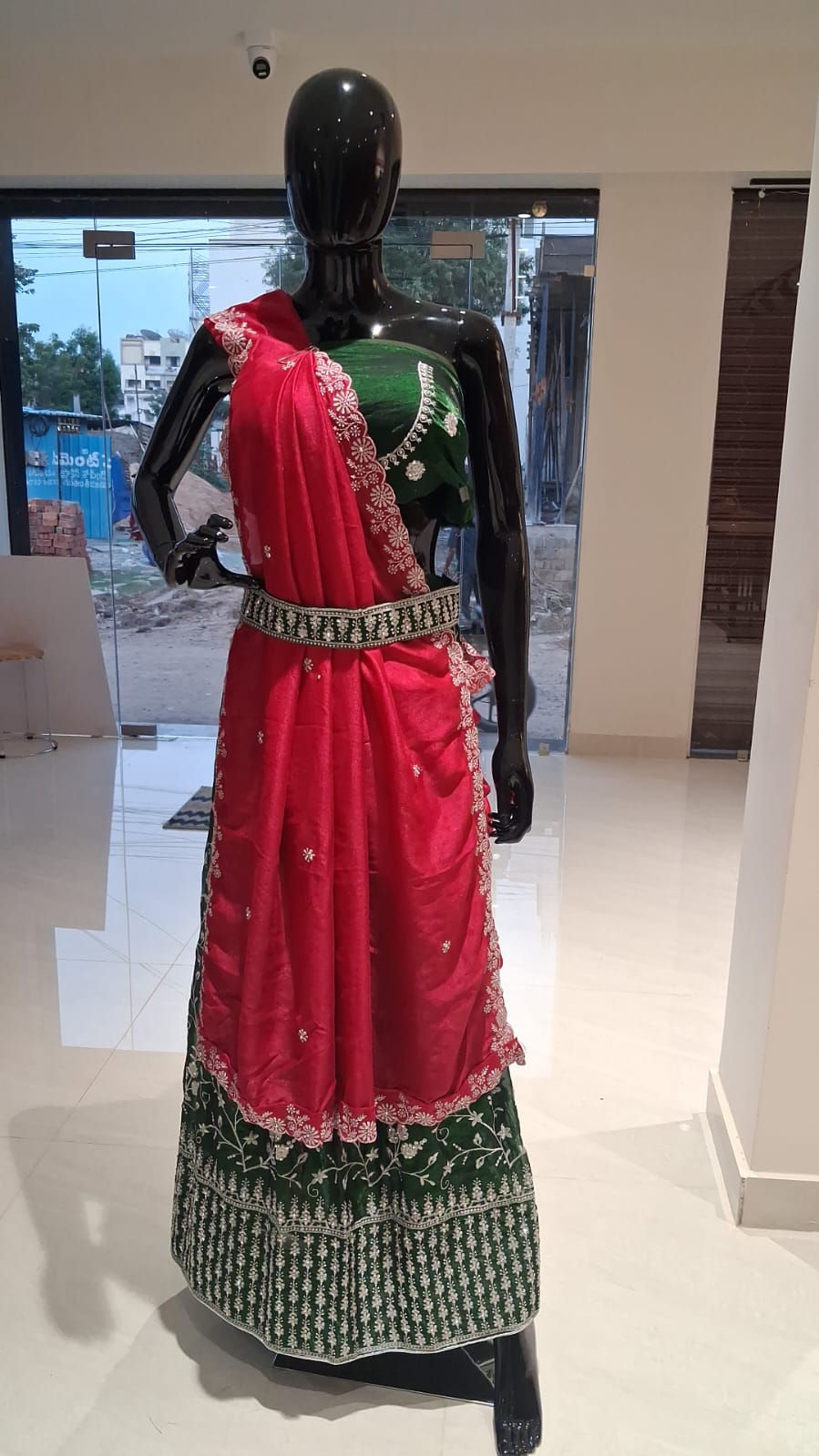 Bridal lehengas and designer wedding wear at d'Trenz Nandyal